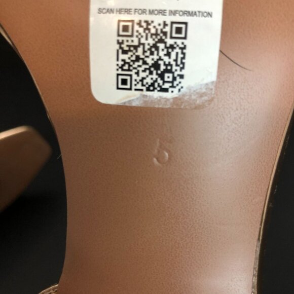 ASOS Metallic Gold Heels - Picture 9 of 11